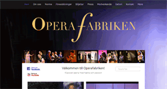 Desktop Screenshot of operafabriken.se