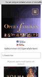 Mobile Screenshot of operafabriken.se