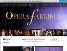 Tablet Screenshot of operafabriken.se